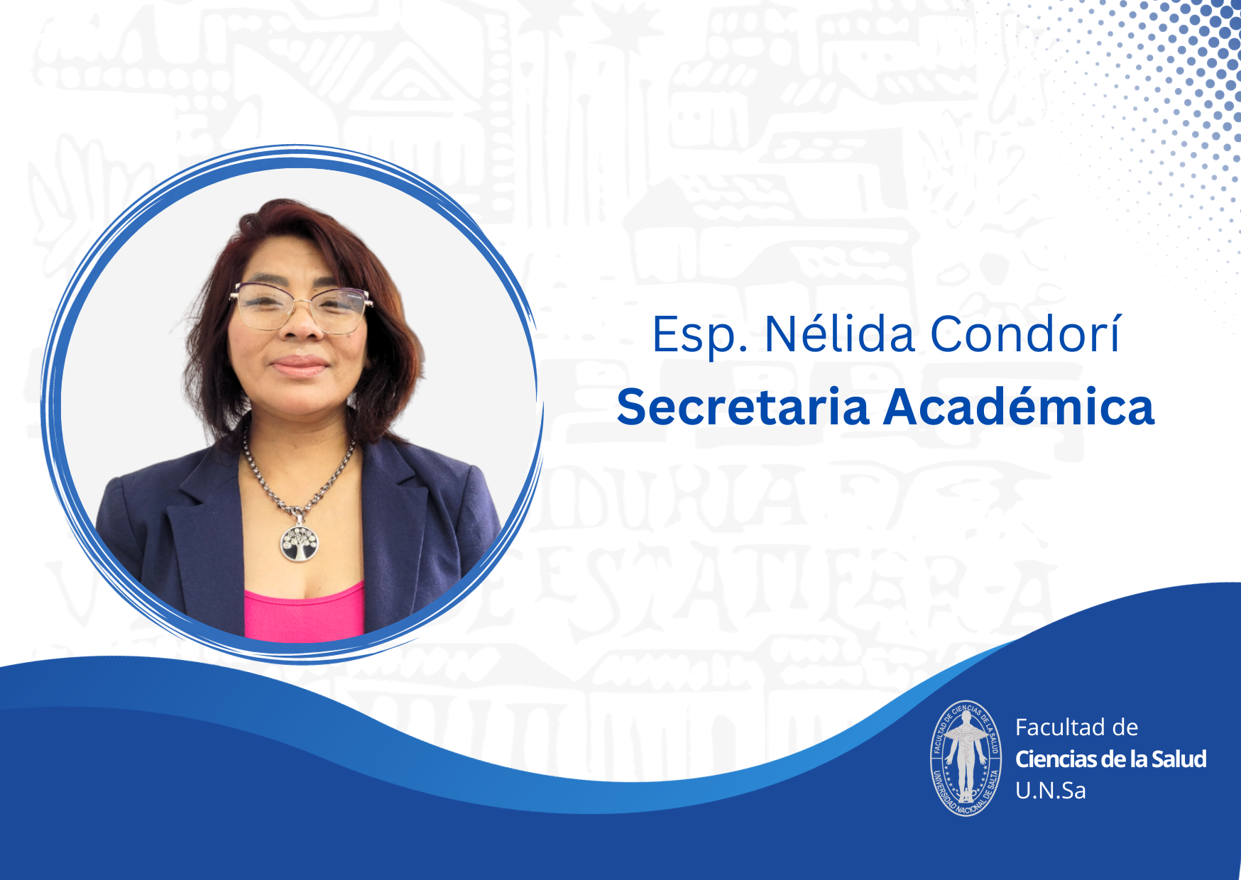 Sec. Académica Esp. Nélida Condorí
