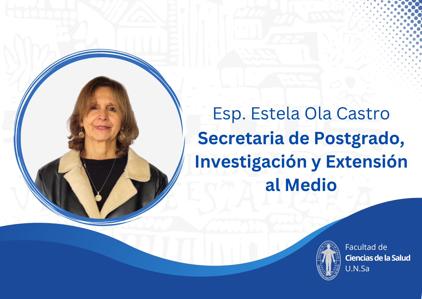 Sec. de Postgrado Esp. Estela Ola